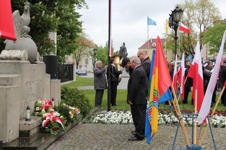 Uroczystości trzeciomajowe w Łowiczu