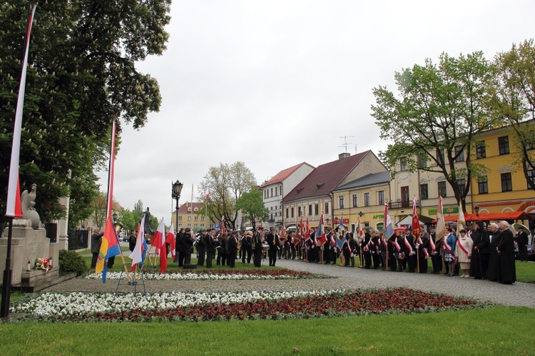 Uroczystości trzeciomajowe w Łowiczu