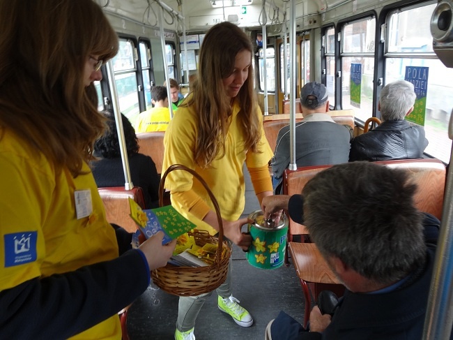 Żonkilowy tramwaj Pól Nadziei