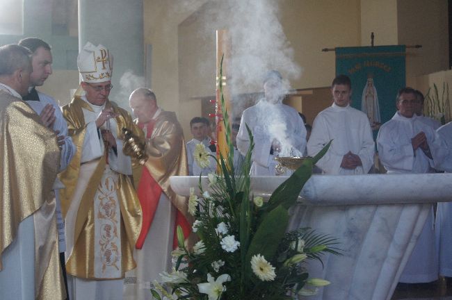 Poświęcenie kościoła św. Jana Pawła II w Ciechanowie