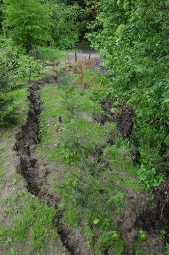 Szkody po nawałanicy w Mszanie Dolnej