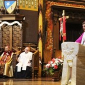 Podczas ekumenicznego nabożenstwa w sosnowieckiej katedrze homilię wygłosił bp Roman Pindel