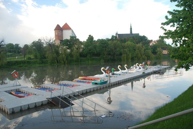 Wysoka woda na Wiśle