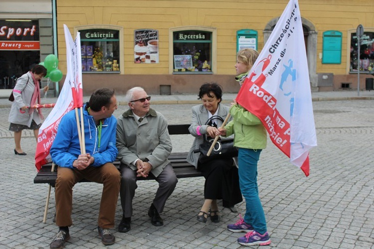 Cieszyn - ostatnie przygotowania do Marszu dla Życia i Rodziny