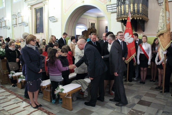 Uroczystość w Żychlinie