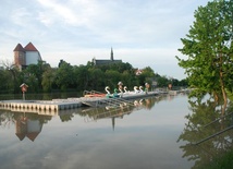 Duży poziom wód Wisły 