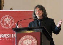 Profesor Gyula Klima we Wrocławiu