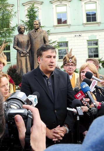 18.05. Micheil Saakaszwili w Radomiu