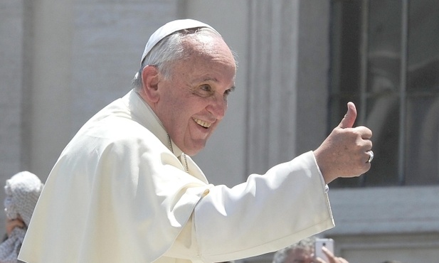 Franciszek: Radość jest "pieczęcią chrześcijanina"