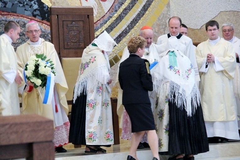 Poświęcnie kaplicy MB Piekarskiej w Centrum Jana Pawła II