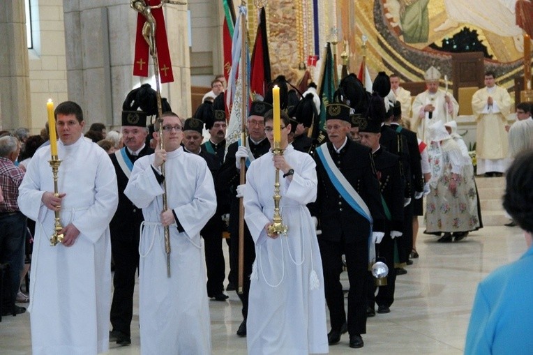 Poświęcnie kaplicy MB Piekarskiej w Centrum Jana Pawła II