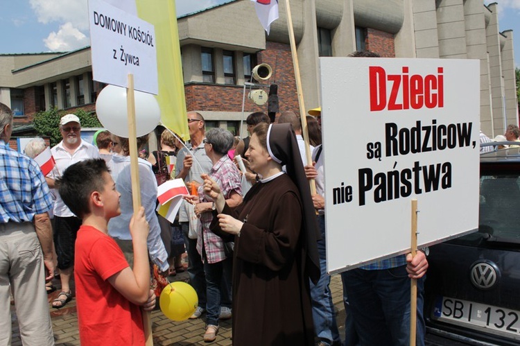 Oświęcim - ostatnie przygotowania do Marszu dla Życia i Rodziny