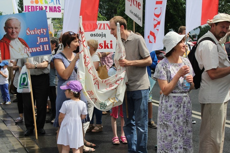 Oświęcim - ostatnie przygotowania do Marszu dla Życia i Rodziny