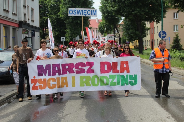 Marsz dla Życia i Rodziny w Oświęcimiu - cz. 1