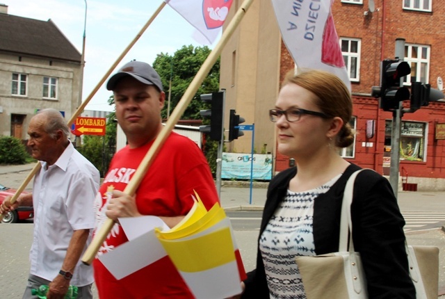 Przez Oświęcim szli dla życia i rodziny - cz. 2.