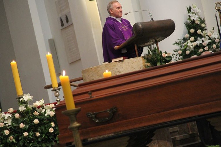 Pogrzeb śp. prof. Józefa Świdra