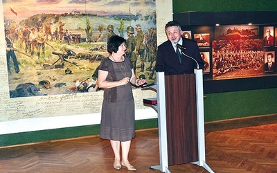  Urszula Zajączkowska i Witold Iwaszkiewicz przypomnieli historię muzeum