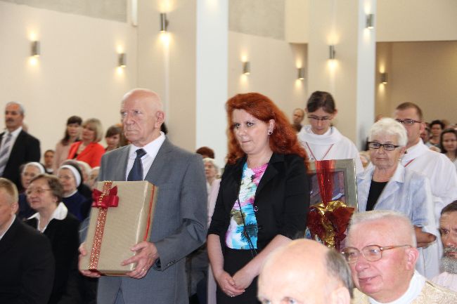 Poświęcenie górnego kościoła MB Szkaplerznej w Tarnowie