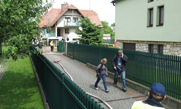 Wypadek samolotu w Bielsku-Białej