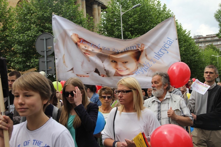 Marsz dla życia i rodziny w Katowicach