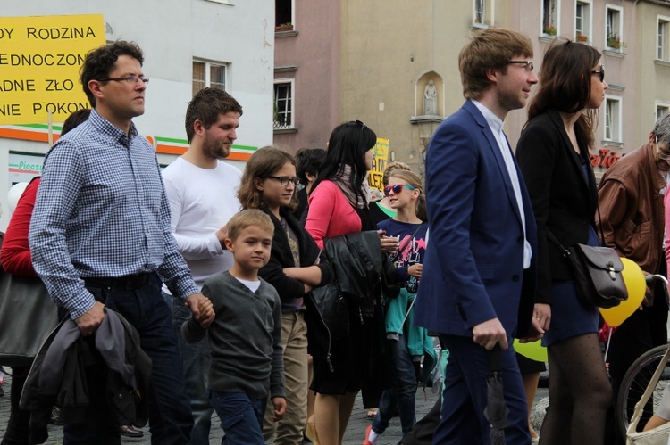 Marsz dla Życia i Rodziny w Wodzisławiu Śląskim