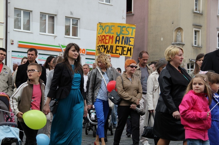 Marsz dla Życia i Rodziny w Wodzisławiu Śląskim