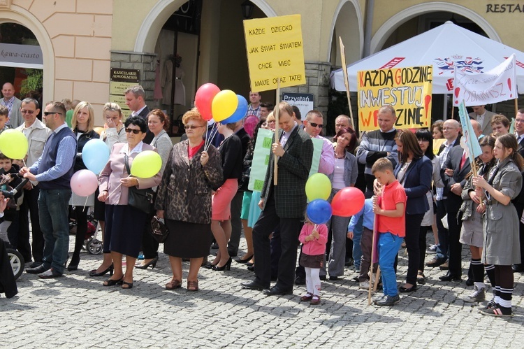 Marsz dla Życia i Rodziny w Wodzisławiu Śląskim