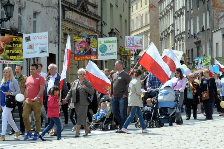 Marsz dla życia i rodziny w Świdnicy