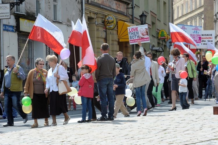 Marsz dla życia i rodziny w Świdnicy