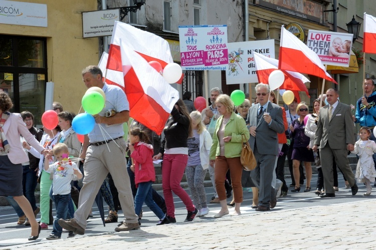 Marsz dla życia i rodziny w Świdnicy