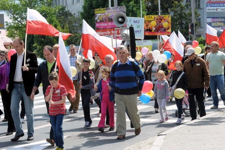 Marsz dla życia i rodziny w Świdnicy