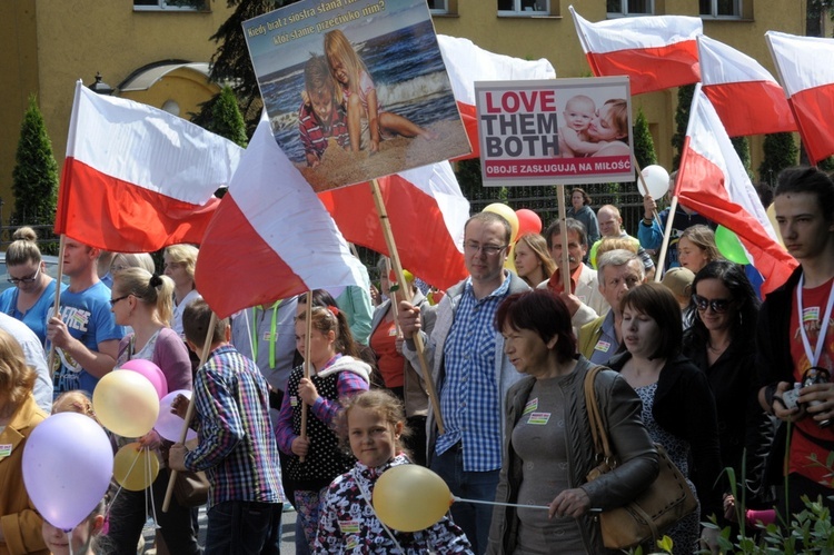 Marsz dla życia i rodziny w Świdnicy