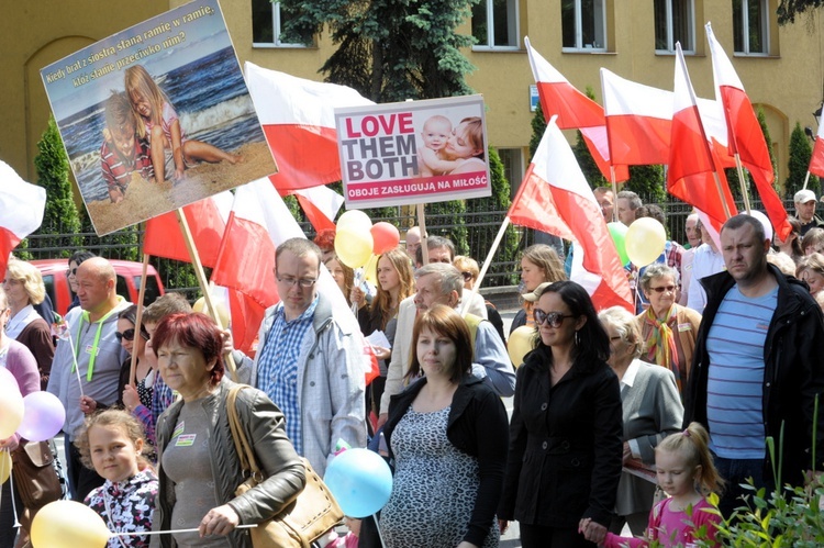 Marsz dla życia i rodziny w Świdnicy