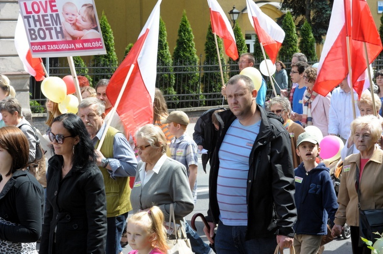 Marsz dla życia i rodziny w Świdnicy