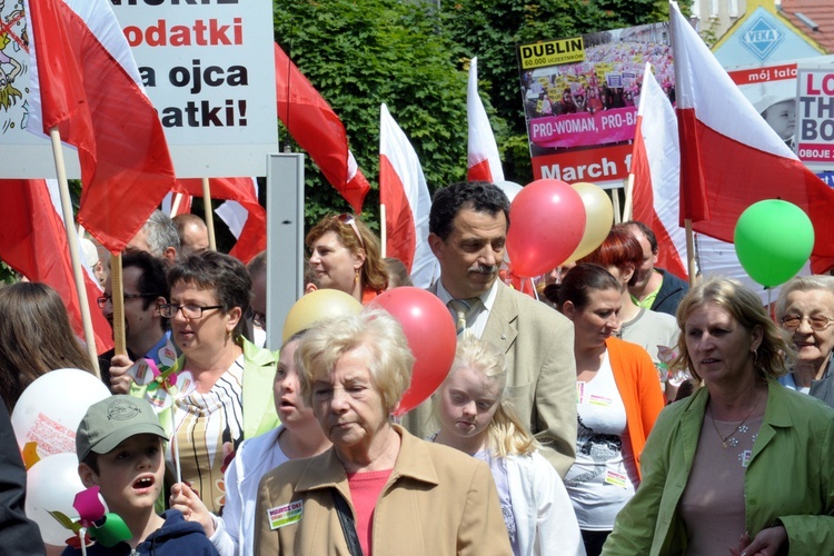 Marsz dla życia i rodziny w Świdnicy