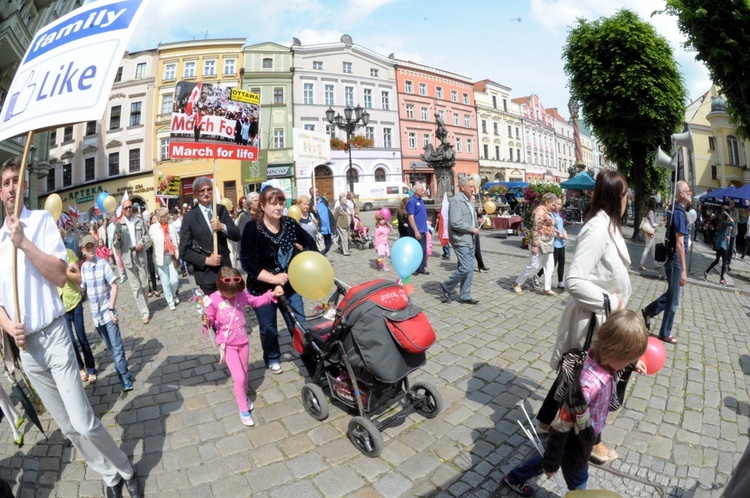 Marsz dla życia i rodziny w Świdnicy