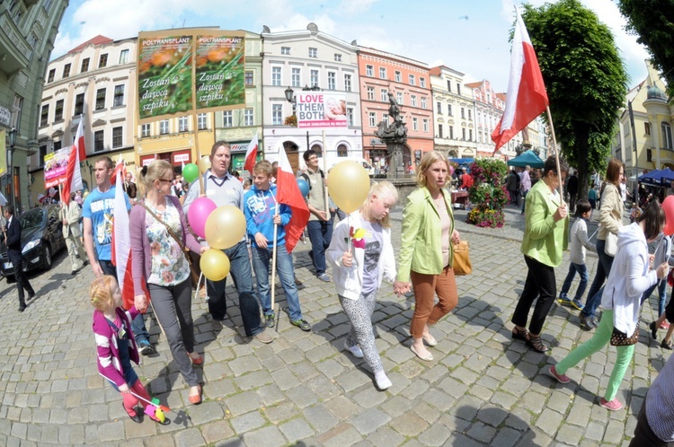 Marsz dla życia i rodziny w Świdnicy