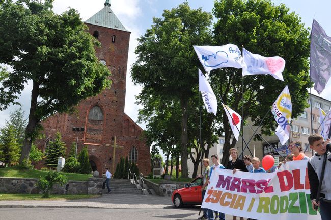 Marsz dla Życia i Rodziny w Sławnie