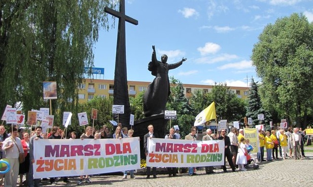 Kołobrzeg i Piła maszerowały za życiem