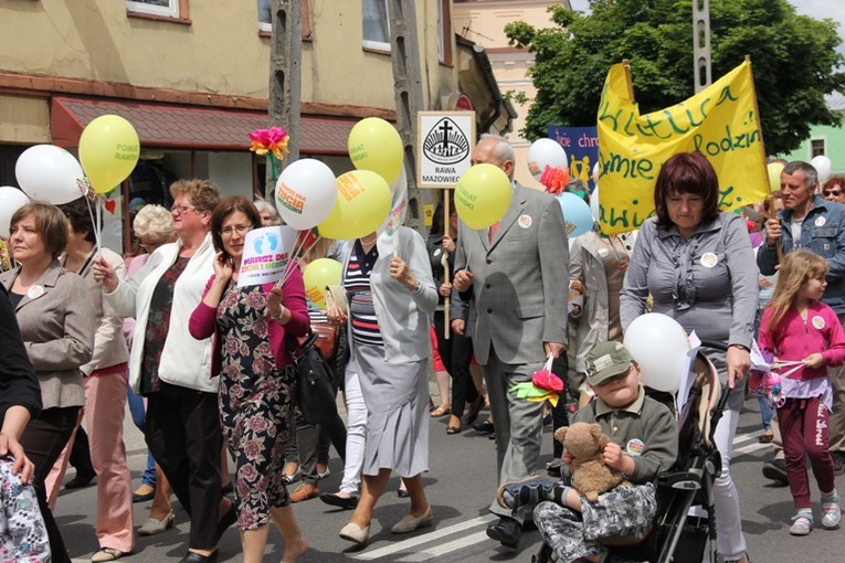 II Marsz dla Życia i Rodziny w Rawie Mazowieckiej