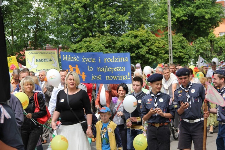 II Marsz dla Życia i Rodziny w Rawie Mazowieckiej