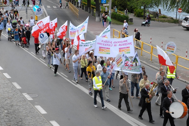 Marsz dla życia i Rodziny w Ostródzie