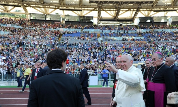 "Chwila dla papieża" na inauguracji mundialu