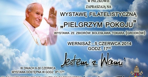 Pielgrzym Pokoju na znaczkach