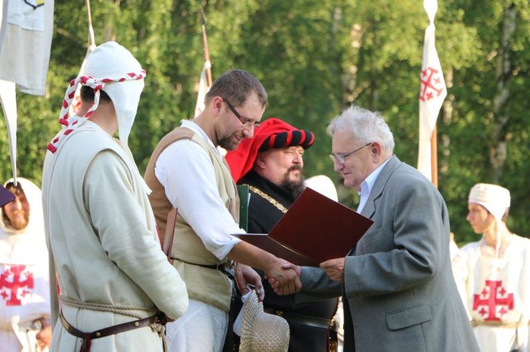  V Zjazd Rycerstwa Chrześcijańskiego w Chorzowie - rozdanie nadród