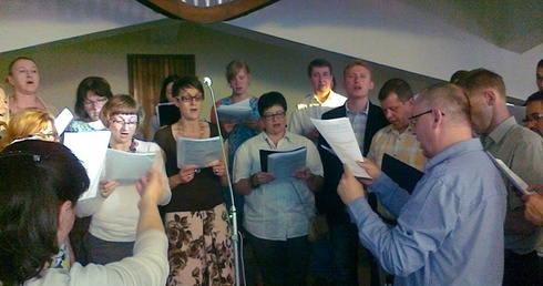 Tym razem modlili się śpiewając "Akatyst do Ducha Świętego"