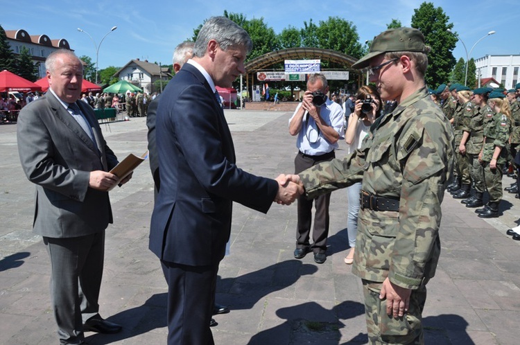 Musztra w Brzesku cz. II