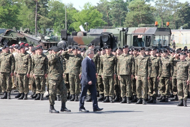 Powitanie żołnierzy wracających z Afganistanu