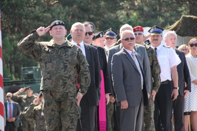 Powitanie żołnierzy wracających z Afganistanu