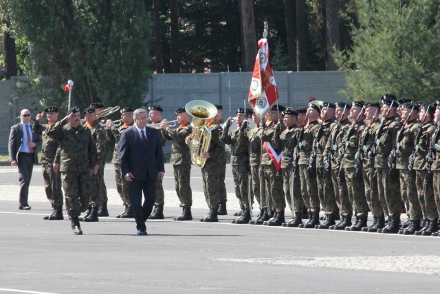 Powitanie żołnierzy wracających z Afganistanu